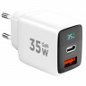 Зарядное устройство сетевое (220В) CABLEXPERT, дисп, 35Вт GaN, QC4/PD3, 1хUSB, 1хType-C, MP3A-PC-52 Зарядное устройство сетевое (220В) CABLEXPERT, дисп, 35Вт GaN, QC4/PD3, 1хUSB, 1хType-C, MP3A-PC-52