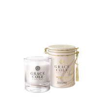 Свеча ароматическая 200гр Grace Cole Цветок нектарина и грейпфрутNBG2421001