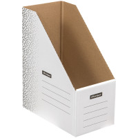 Накопитель-лоток архивный из микрогофрокартона OfficeSpace 'Standard' плотный, 150мм, белый