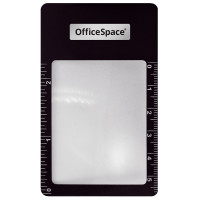 Лупа-закладка OfficeSpace, с линейкой, ассорти