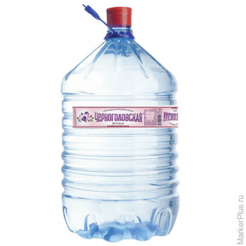 Вода негазированная питьевая "ЧЕРНОГОЛОВСКАЯ" детская, 19 л, одноразовая пластиковая бутыль