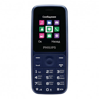 Мобильный телефон Philips E125 Xenium (Blue)