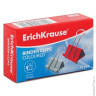 Зажимы для бумаг ERICH KRAUSE, комплект 12 шт., 19 мм, на 60 л., цветные, в картонной коробке, 25089