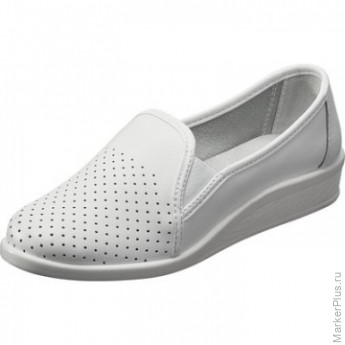 Сабо Таня жен.нат.кожа белые(р.41)(265) (55-01)