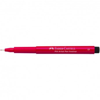 Ручка капиллярная Faber-Castell "Pitt Artist Pen Fineliner" цвет 219 глубокий ало-красный, S=0,3мм, игольчатый пишущий узел