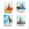 Обложка для паспорта России "Столица", вертикальная, ПВХ, ассорти, "ДПС", 2203.ПС