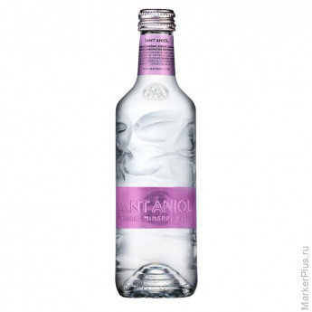 Вода минеральная Sant Aniol природ. стол. пит. газ.,ст/б, 0,33л