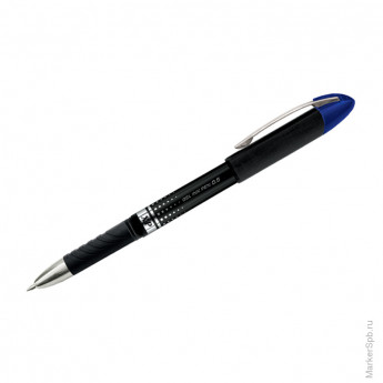 Ручка гелевая "XP" синяя, 0,5мм грип