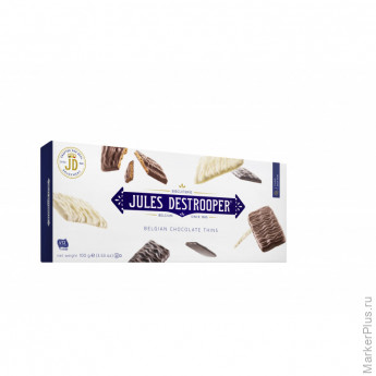 Печенье Jules Destrooper Belgian Chocolate Thins, 100г