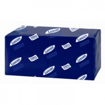 Салфетки Luscan Profi Pack 1сл.24х24 синие 400шт./уп.., комплект 400 шт