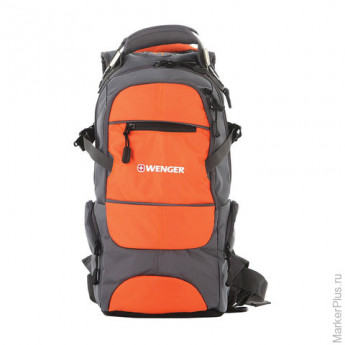 Рюкзак WENGER, универсальный, серо-оранжевый, 22 литра, 23х18х47 см, 13024715