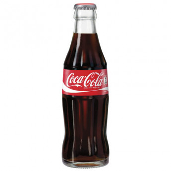 Напиток газированный COCA-COLA (Кока-кола), 0,33л, стеклянная бутылка, ш/к 12128, 1548004 6 шт/в уп