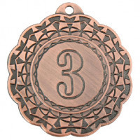 Медаль 3 место 42 мм бронза DC#MK350c-AB
