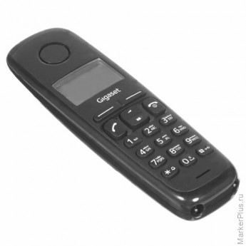 Радиотелефон GIGASET A170, память 50 номеров, АОН, повтор, часы, черный, S30852H2802S301 Радиотелефон GIGASET A170, память 50 номеров, АОН, повтор, часы, черный, S30852H2802S301