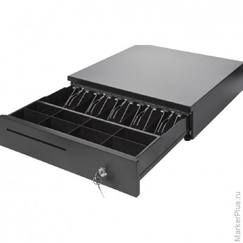 Денежный ящик PayTor HT-410Pэлектромеханический (распайка Штрих), черный Денежный ящик PayTor HT-410Pэлектромеханический (распайка Штрих), черный