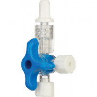 Кран трехходовой для инфуз.магистралей (синий) KDM 50шт/уп, комплект 50 шт Кран трехходовой для инфуз.магистралей (синий) KDM 50шт/уп, комплект 50 шт