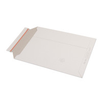 Пакет картонный белый стрип А4 UltraPac 240х315 390 гр/м2 5шт PS.103