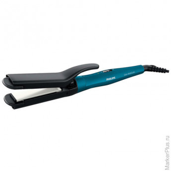 Стайлер для волос PHILIPS HP8699/00, 1 режим, 190 °С, 8 насадок, керамика, автоотключение, голубой