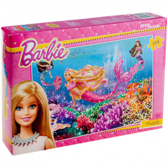 Пазл 104 эл. Step Puzzle "Barbie", картонная коробка