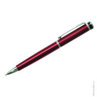 Ручка шариковая "Velvet Premium" синяя, 0,7мм, корпус бордо, механизм поворотный, инд. упак.
