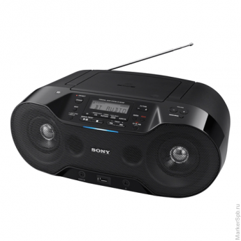 Магнитола SONY ZS-RS70BT, CD-RW, CD-R, MP3, выходная мощность 4,6 Вт, USB, FM/AM-тюнер, Bluetooth, N