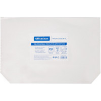 Одноразовые бумажные покрытия на унитаз OfficeClean 'Professional' (V1), 36,5*42см, 250шт., белые, комплект 250 шт