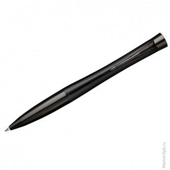 Ручка шариковая "Urban Premium Matte Black" синяя, 1,0мм, поворотный механизм, подар. уп.