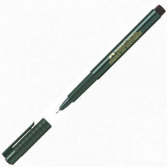 Линер Faber-Castell FINEPEN 1511 0,4мм черный 151199, 2 шт/в уп