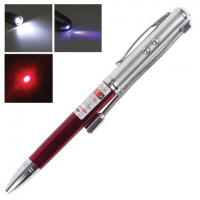 Указка лазерная, радиус 200 м, красный луч, LED фонарь, стилус, детектор купюр, ручка, TD-RP-36