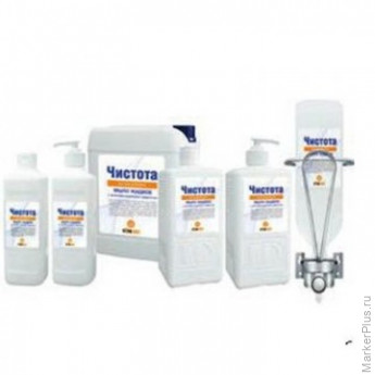 Дезинфицирующее мыло Чистота Антисептик 500 мл (с дозатором)
