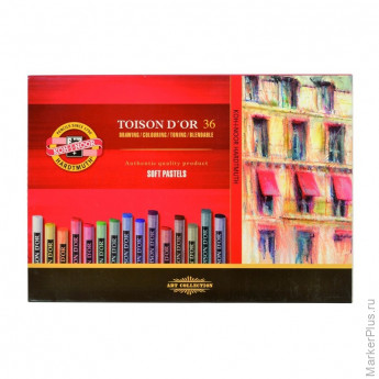 Пастель художественная Koh-I-Noor "Toison D'or", 36цв., картон. упак. Пастель художественная Koh-I-Noor "Toison D'or", 36цв., картон. упак.