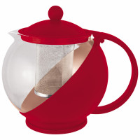 Чайник заварочный VARIATO, объем: 1,2 л, пластик корпус, фильтр нерж