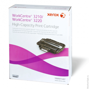 Картридж лазерный XEROX (106R01487) WC 3210/3220, оригинальный, ресурс 4100 стр.