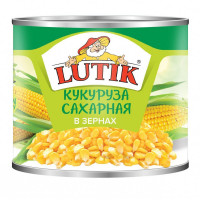 Консервация Кукуруза отбороная LUTIK, 425мл