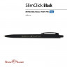 Ручка шариковая автоматическая SlimClick.BLACK 0,5мм синяя 20-0073
