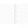 Еженедельник датированный 2024, Infolio, 210х300, 128 с.Velure AZ2600/bordo