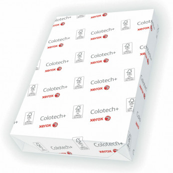 Бумага XEROX COLOTECH+, SRA3, 350 г/м2, 125 л., для полноцветной лазерной печати, А+, 170% (CIE), 86255, 003R98625
