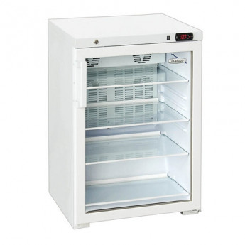Холодильная витрина БИРЮСА Б-154DNZ, общий объем 154л, 86x58x62см, белый