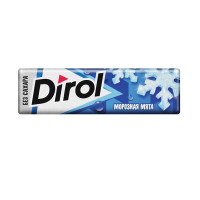 Жевательная резинка DIROL Морозная мята 13,6гх30шт/уп, комплект 30 шт