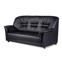 Мягкая мебель MV_Chelsea диван 3х местный черный Oregon 16