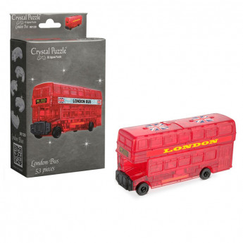 Пазл 3D Crystal puzzle "Лондонский автобус", картонная коробка