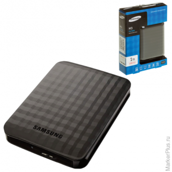 Диск жесткий внешний SEAGATE (Maxtor) M3 Portable, 1Tb, 2,5", USB 3.0, пластик, черный, STSHX-M101TC