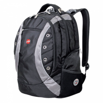 Рюкзак WENGER, универсальный, черно-серый, 32 литра, 36х21х47 см, 1191215