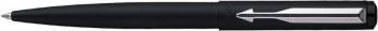 Ручка шариковая "Vector Black CT" синяя, 1,0мм, кнопочный механизм, подар. уп.