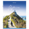 Тетрадь А5, 80 л., BRAUBERG, скоба, клетка, обложка картон, "By the Sea", 404410 Тетрадь А5, 80 л., BRAUBERG, скоба, клетка, обложка картон, "By the Sea", 404410