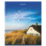 Тетрадь А5, 80 л., BRAUBERG, скоба, клетка, обложка картон, "By the Sea", 404410 Тетрадь А5, 80 л., BRAUBERG, скоба, клетка, обложка картон, "By the Sea", 404410