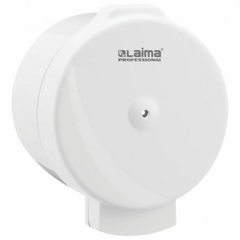 Диспенсер для туалетной бумаги LAIMA PROFESSIONAL ORIGINAL (Система T8), белый, ABS-пластик, 605769