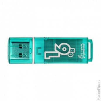 Флеш-память Smartbuy 16GB Glossy series Green Флеш-память Smartbuy 16GB Glossy series Green