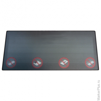 Деактиватор-коврик для акустомагнитных этикеток,12х28 см, контактный, черный, А-0135