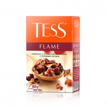 Чай Tess Flame чайный напиток травяной листовой,100г 0650-15